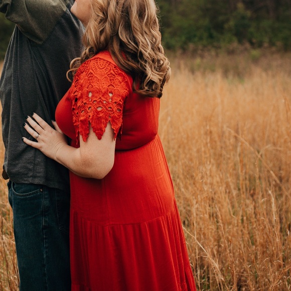 Boho Rust/Orange Maxi - Picture 5 of 5